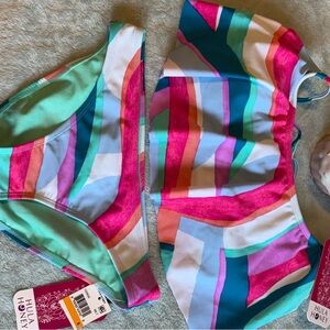 Hula Honey Colorful Bikini Set